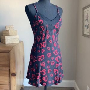 Vintage Victoria’s Secret Silk Heart Chemise